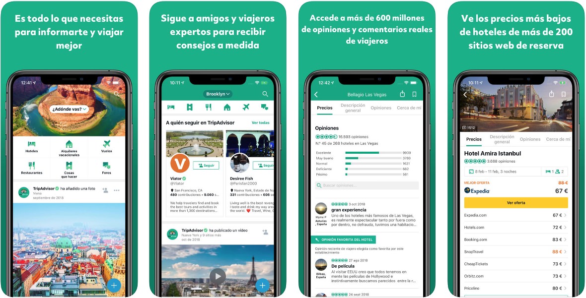 App de TripAdvisor para iOS App de TripAdvisor para iOS