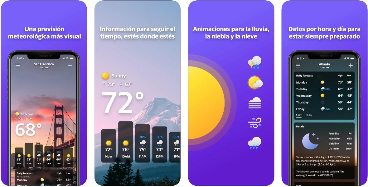 Las Mejores Aplicaciones Del Tiempo Para IPhone Y IPad De 2024