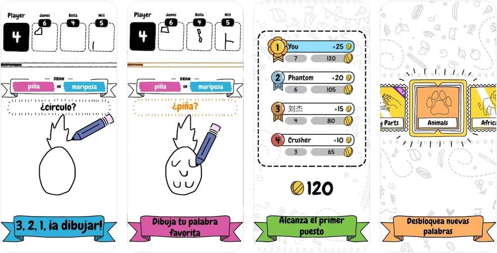 Capturas de Draw It Capturas de Draw It