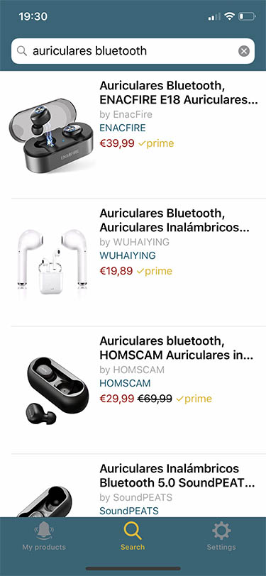 trackava rastreador de precios para amazon ios iphone 1