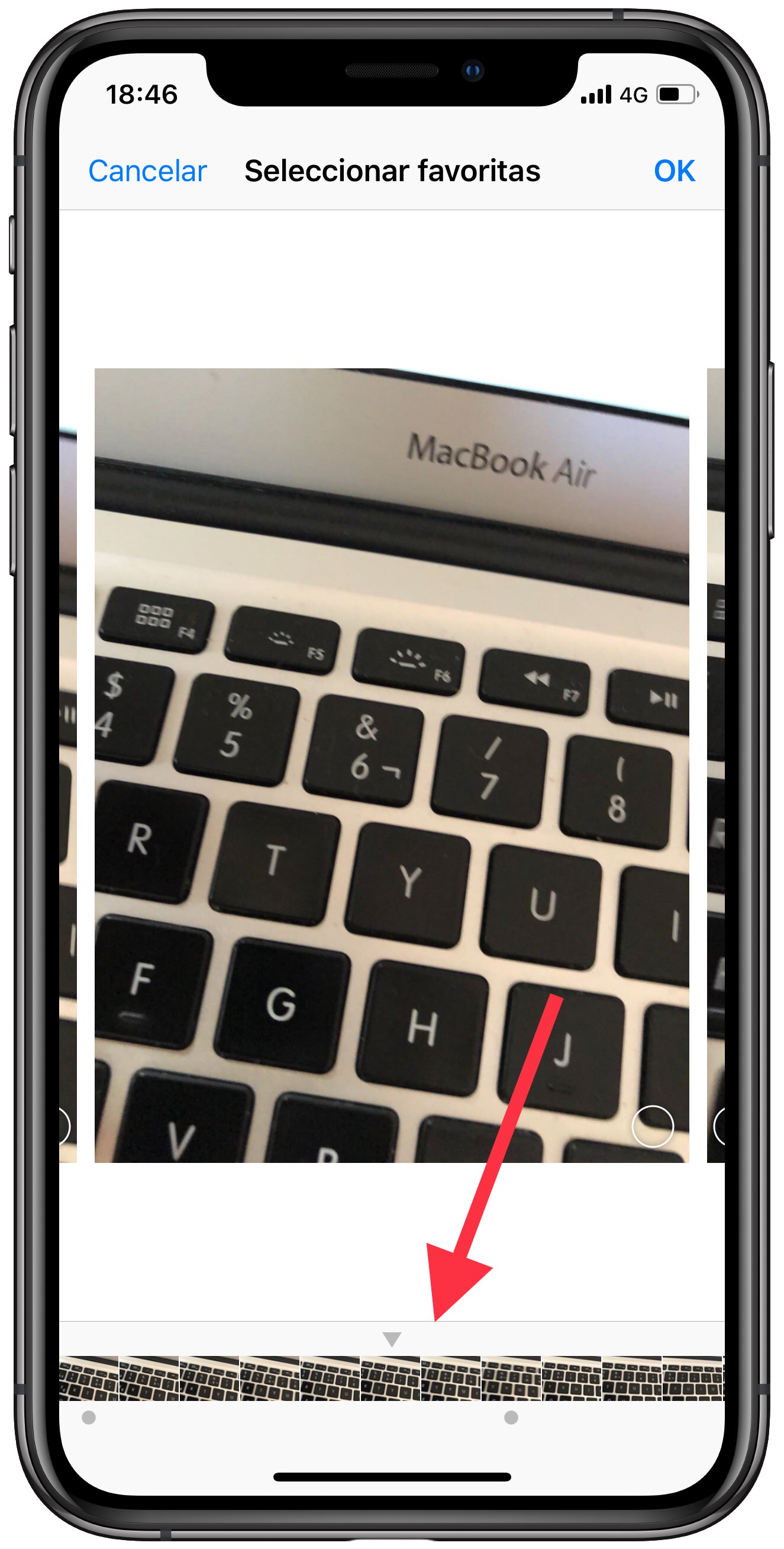 seleccionar fotografiar objetos en movimiento 2