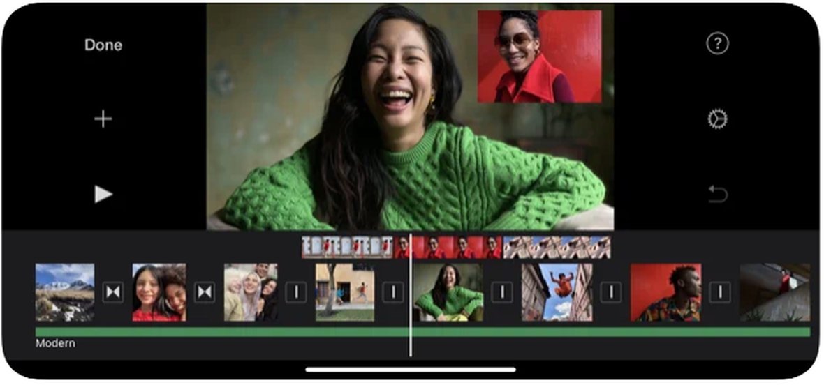 App iMovie de Apple App iMovie de Apple