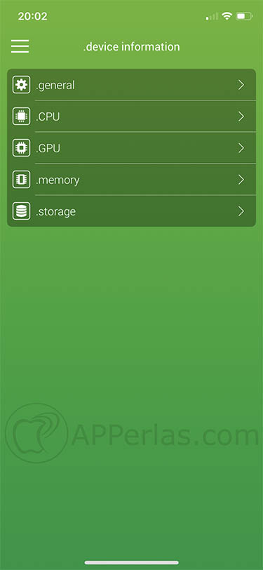 información de tu dispositivo ios idevice app 3 información de tu dispositivo ios idevice app 3