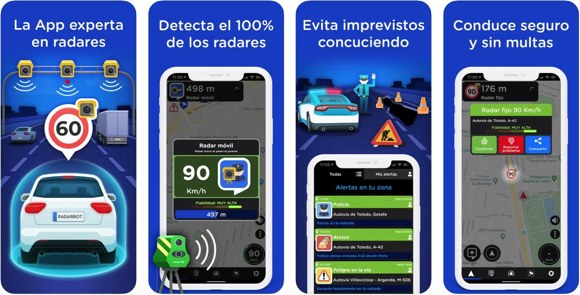 App de radares RADARBOT App de radares RADARBOT