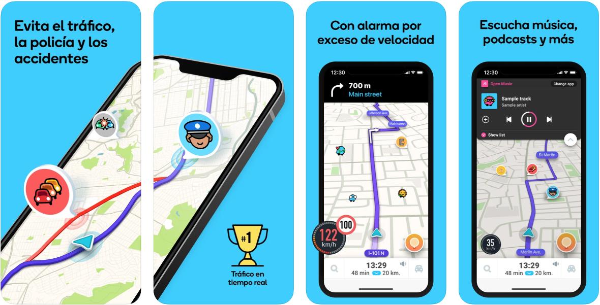 Waze para iPhone Waze para iPhone