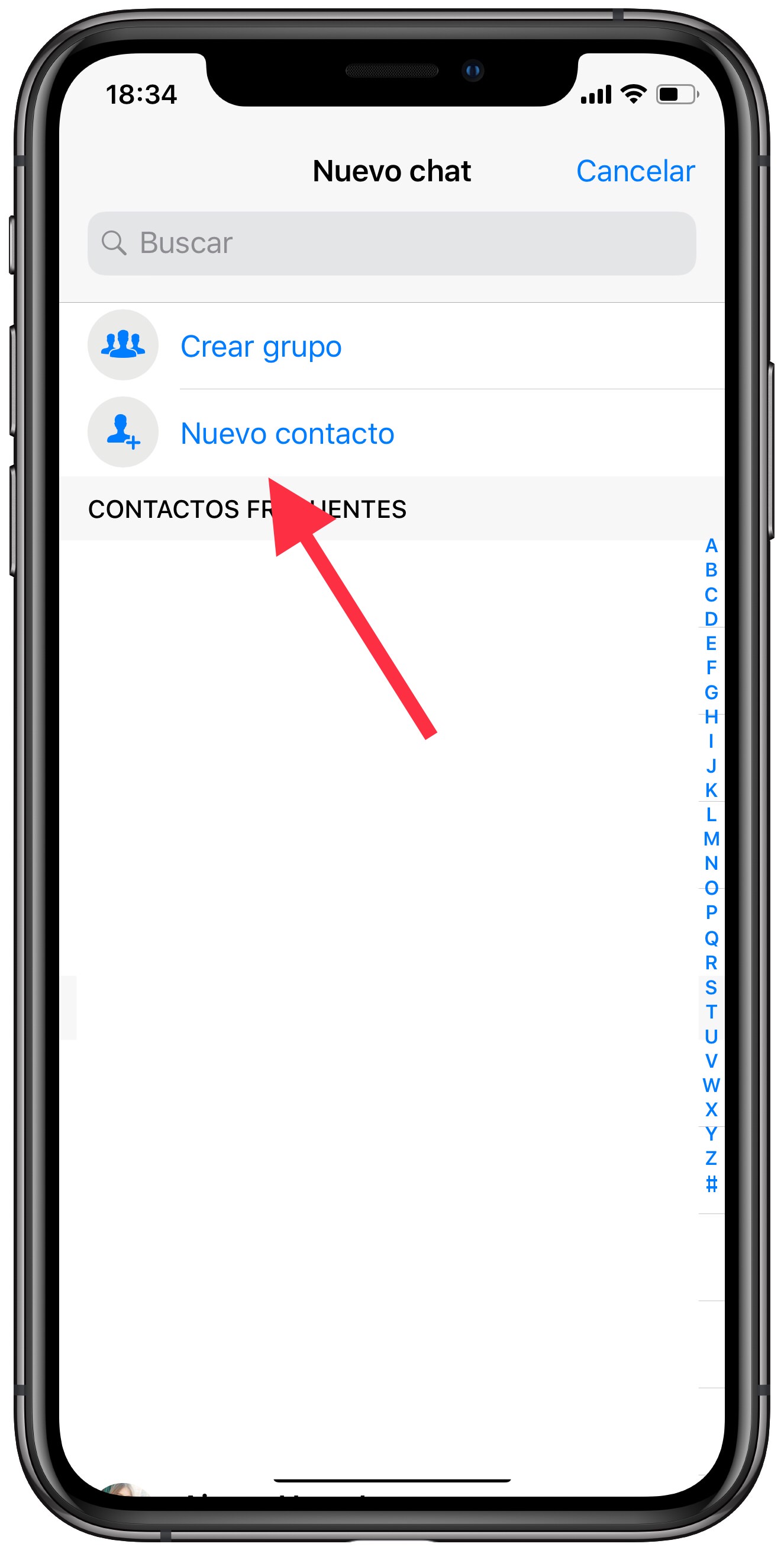 nuevo número tiene WhatsApp 1