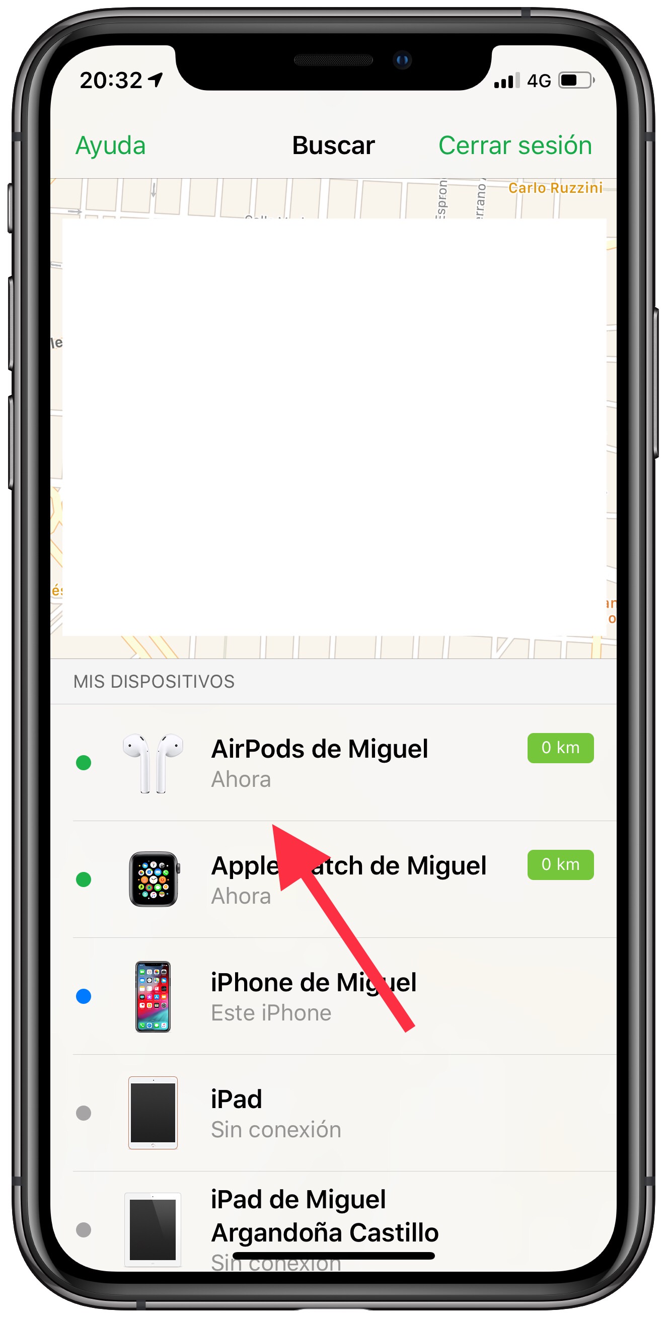 AirPods buscar los AirPods 1