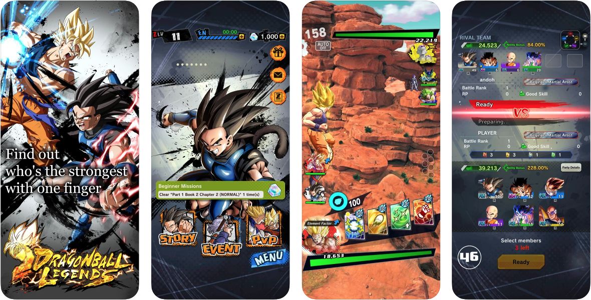 Juego de Dragon Ball Legends Juego de Dragon Ball Legends