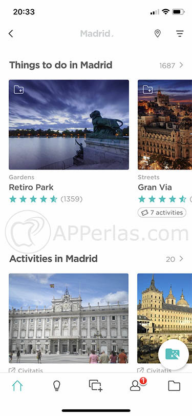 app de rutas turísticas minube 1