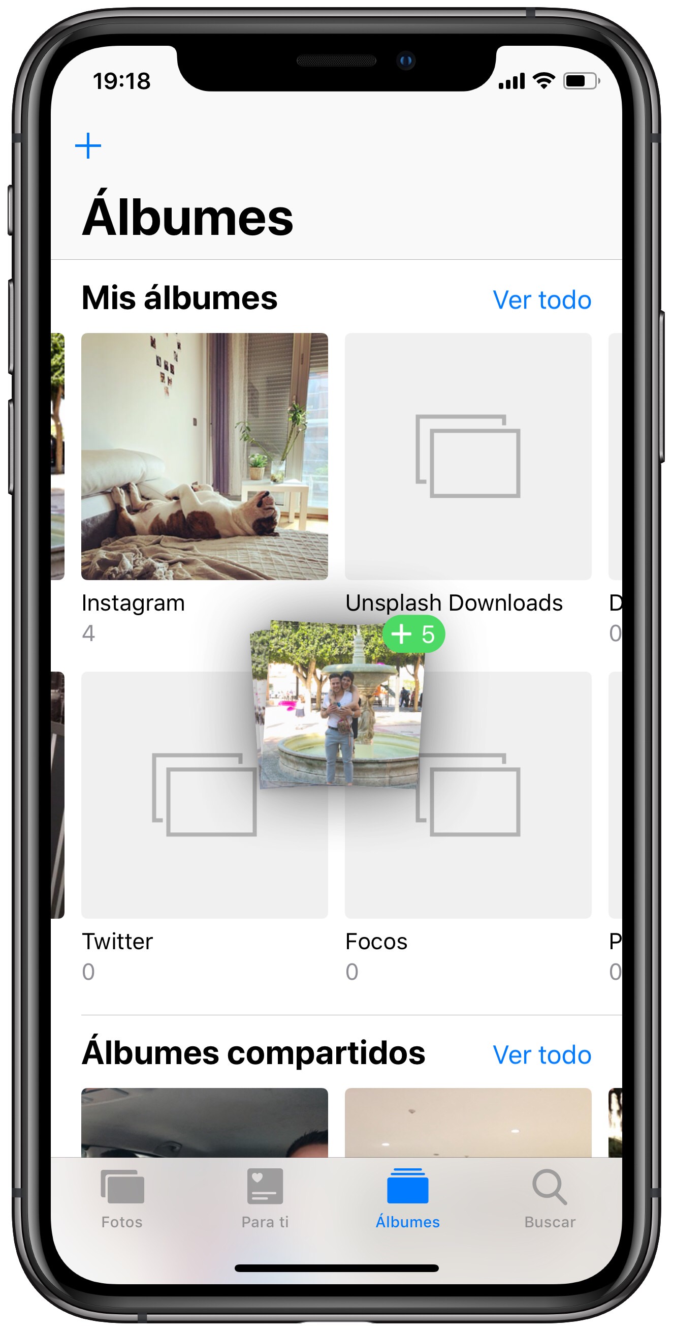 mover fotos a un álbum 2