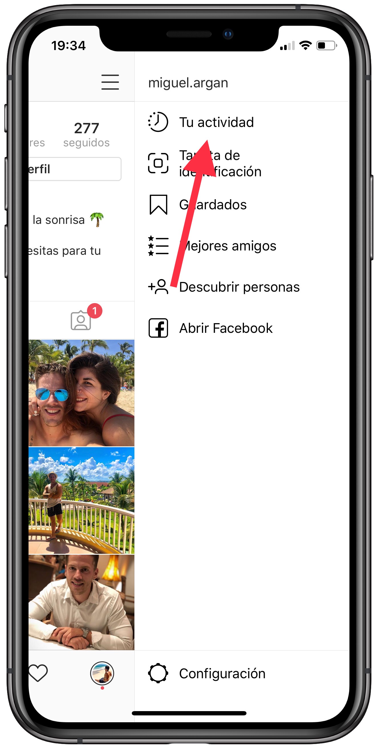 actividad adicción a Instagram 1