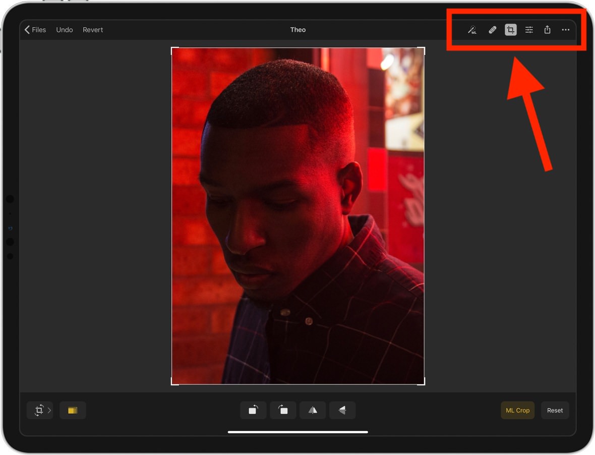 Herramientas de edición de Pixelmator Photo Herramientas de edición de Pixelmator Photo