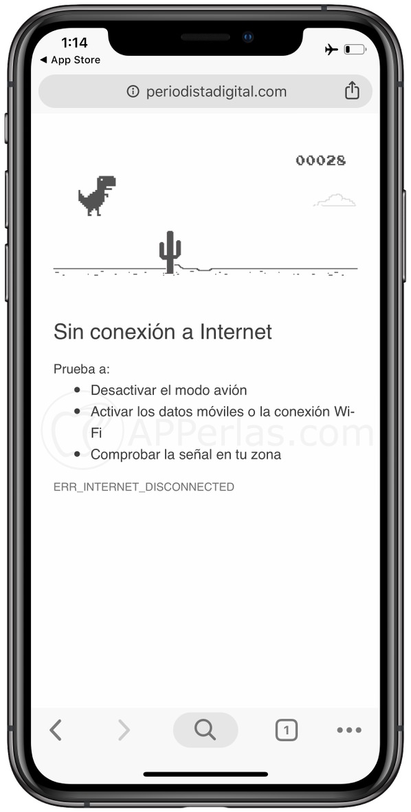 Juego del dinosaurio de Google Juego del dinosaurio de Google