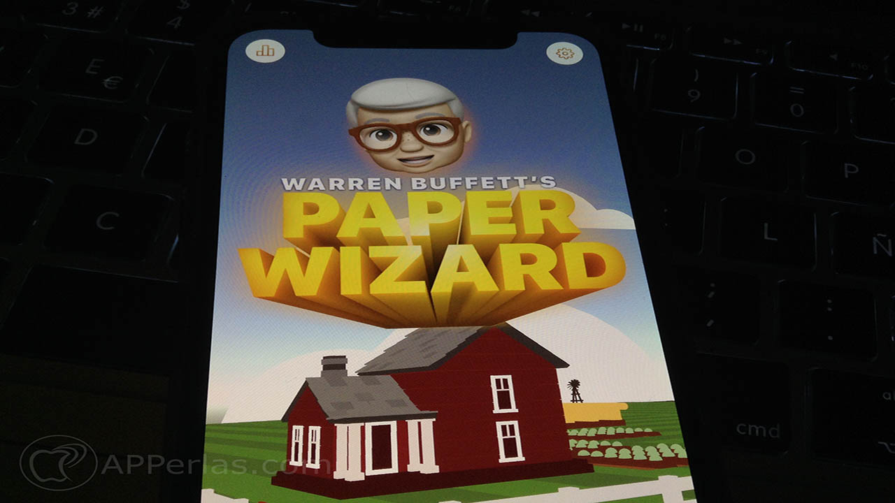 juego de apple Warren Buffett's Paper Wizard 1