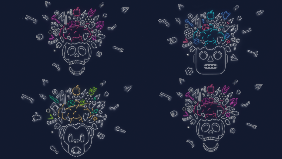 stickers de la WWDC 19 en WhatsApp stickers de la WWDC 19 en WhatsApp