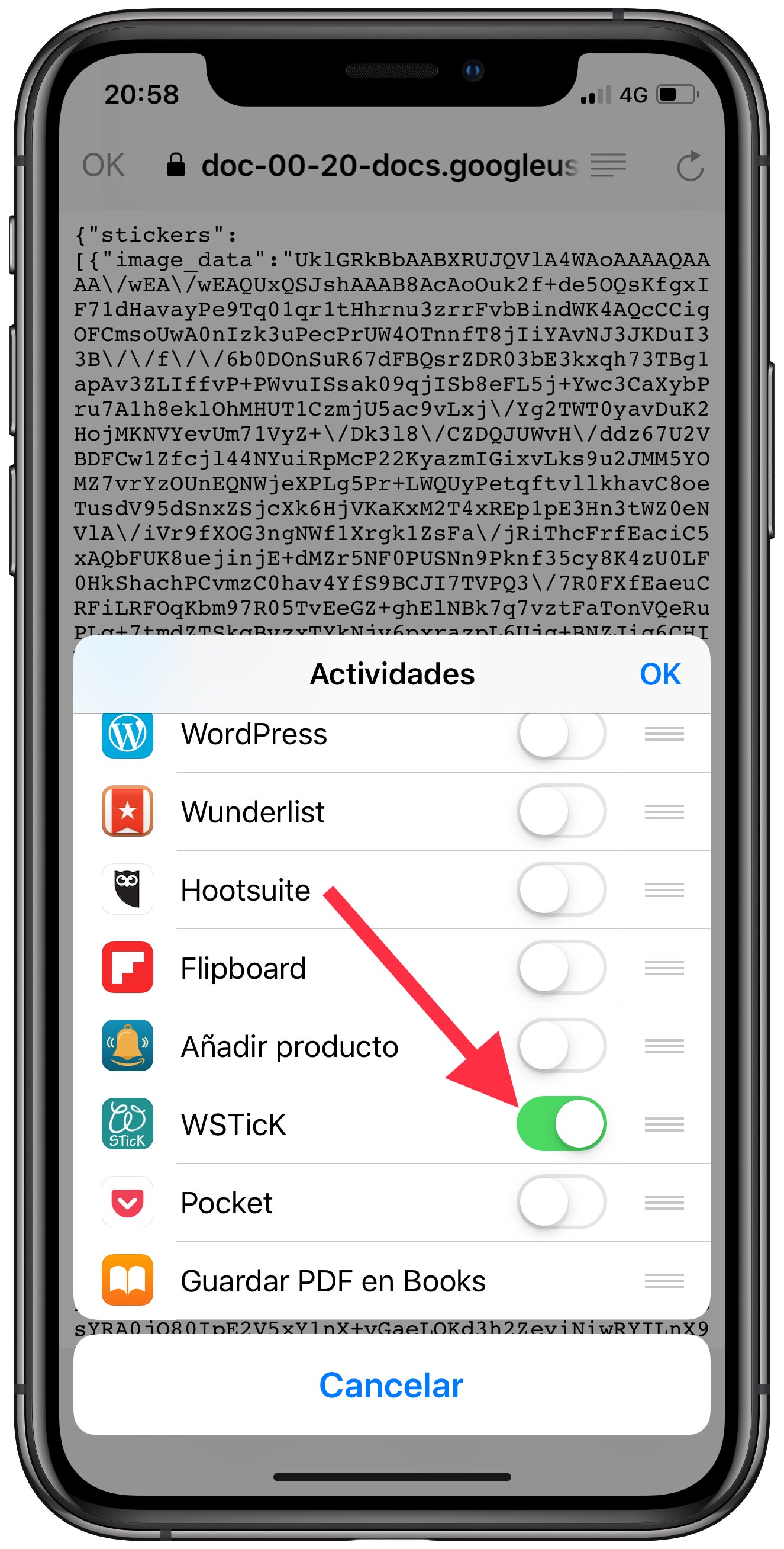 activar stickers de la WWDC 19 en WhatsApp 3
