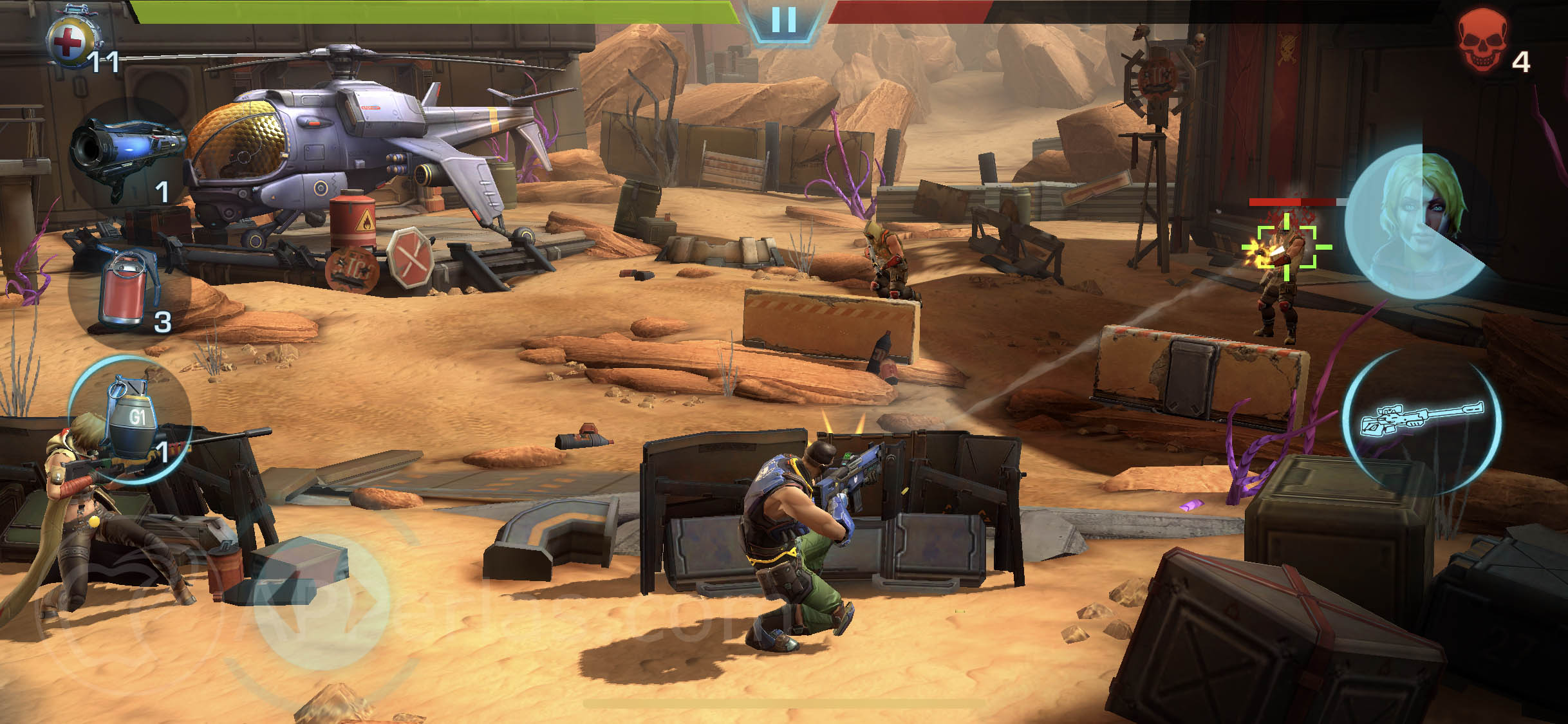 Evolution 2 Battle for utopia juego iphone ios ipad game 3