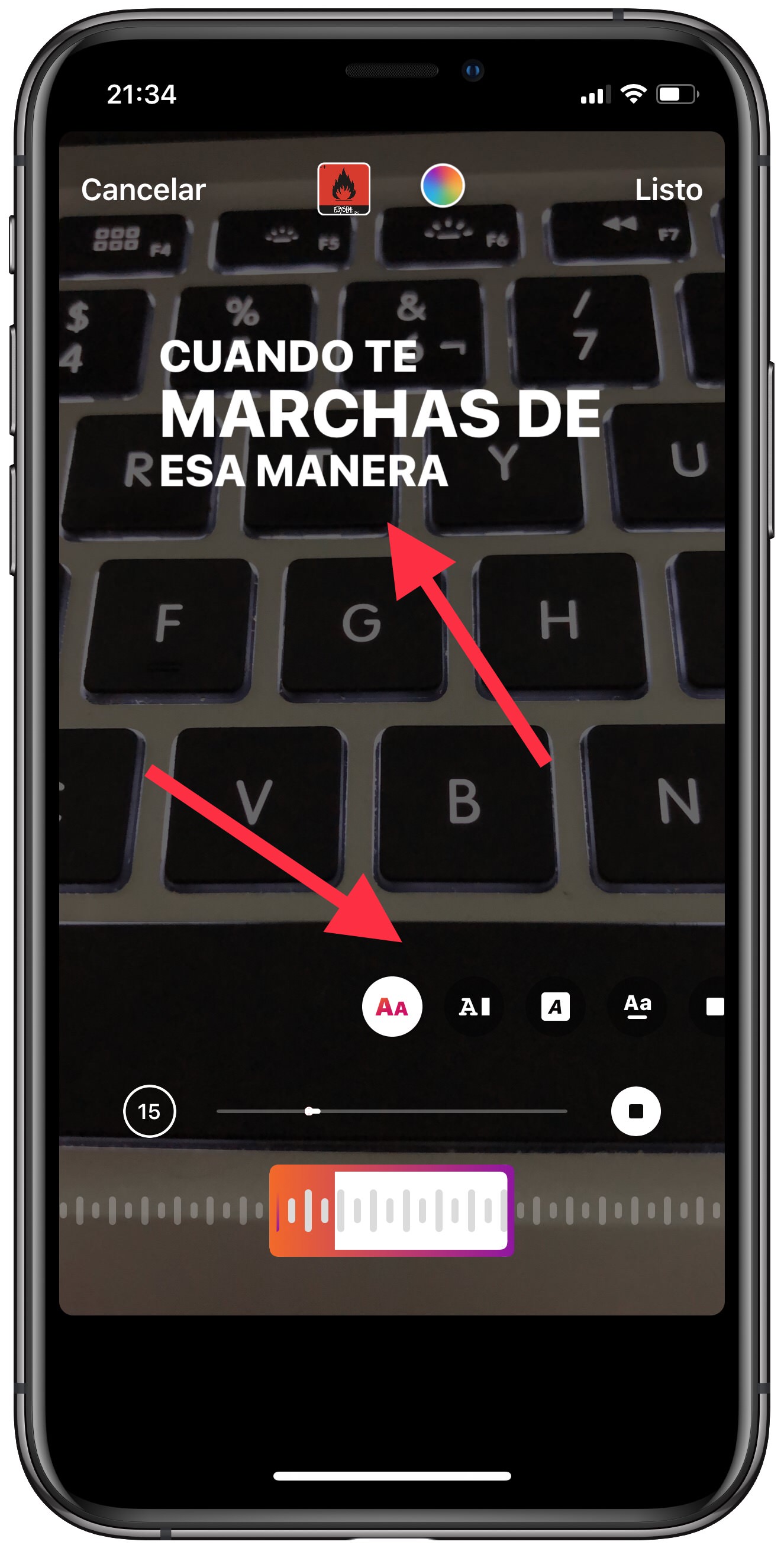 musica canciones en Instagram Stories 1