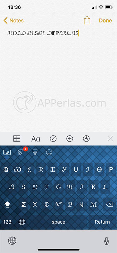cambiar el tipo de fuente en iPhone cool fonts 2 cambiar el tipo de fuente en iPhone cool fonts 2