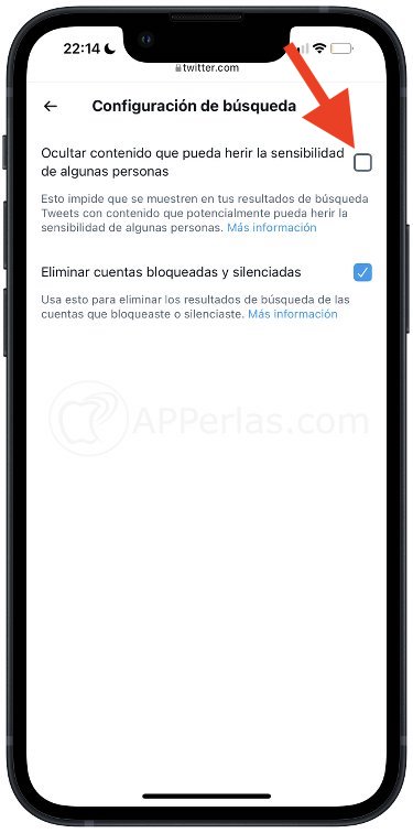 Desactiva esta opción de Twitter Desactiva esta opción de Twitter