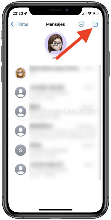 Crear un mensaje nuevo Crear un mensaje nuevo