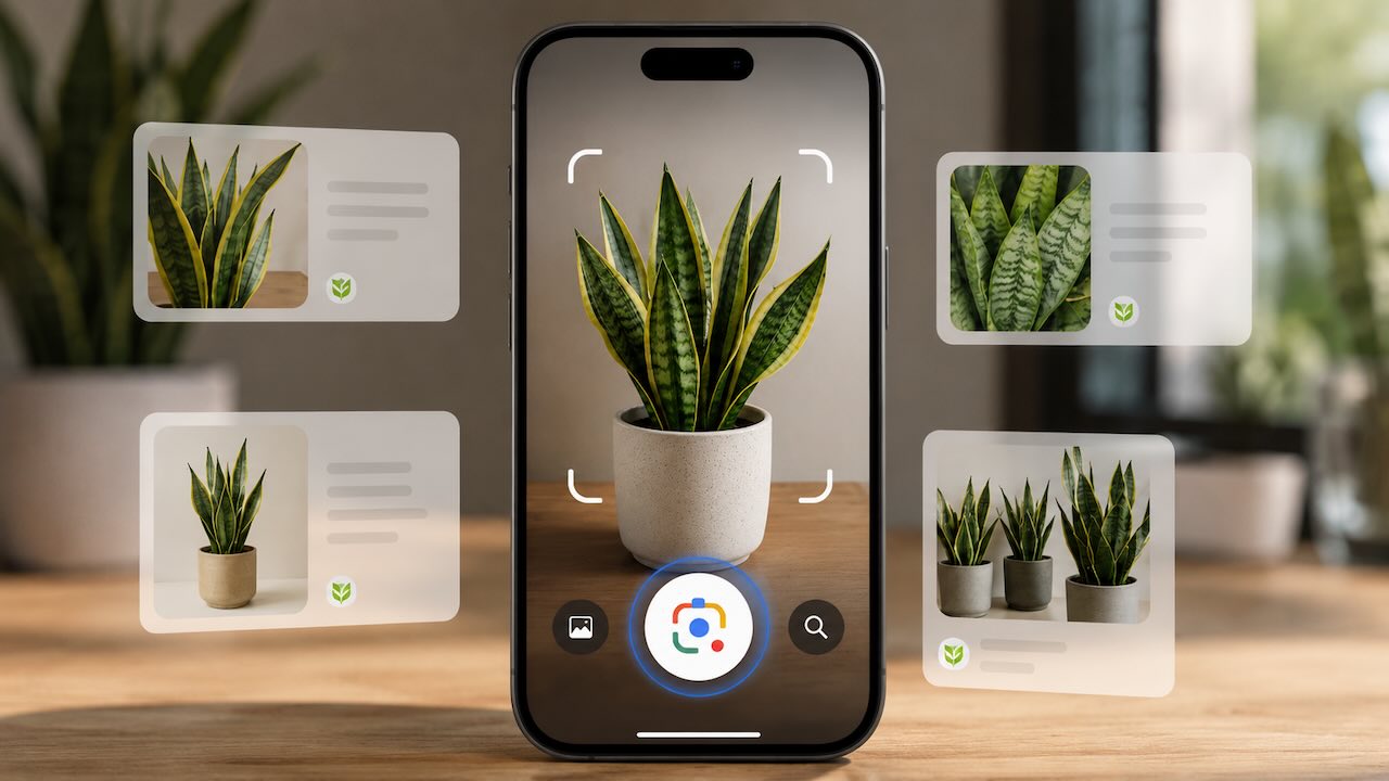 Google Lens en iOS Google Lens en iOS
