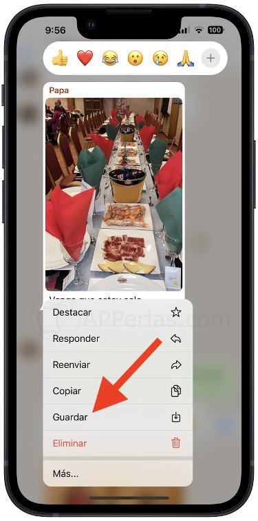 Guardar fotos de chat de WhatsApp Guardar fotos de chat de WhatsApp