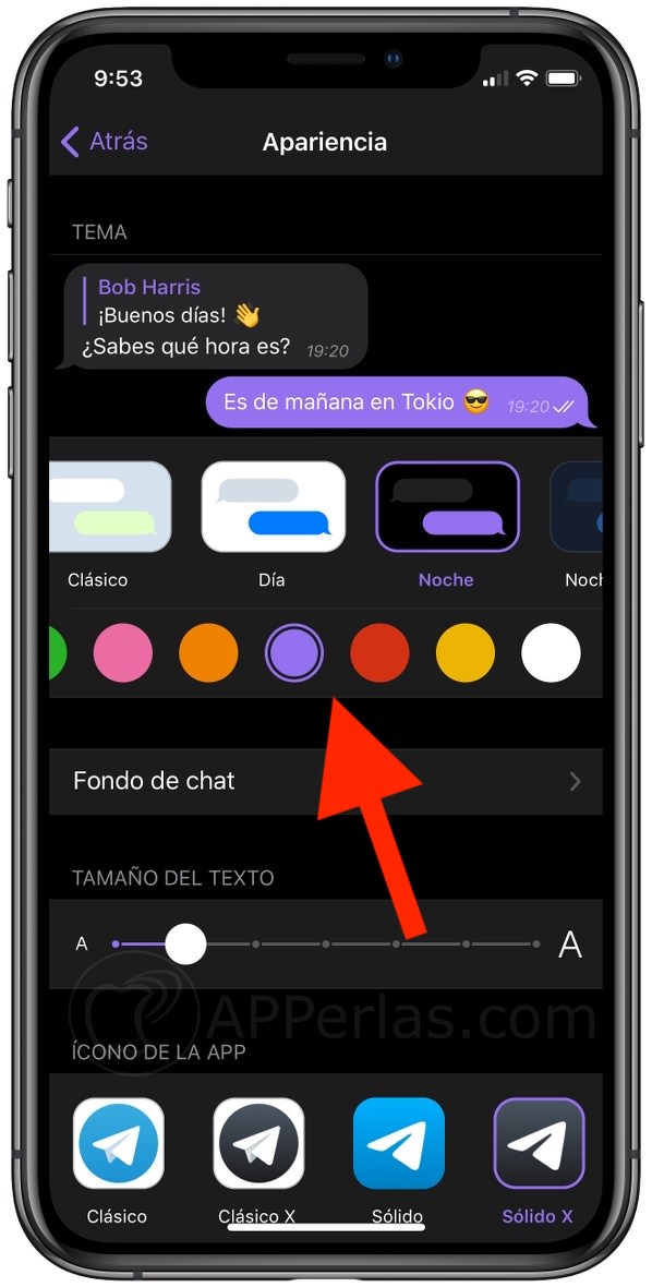Haz más vistosos tus chats de Telegram Haz más vistosos tus chats de Telegram