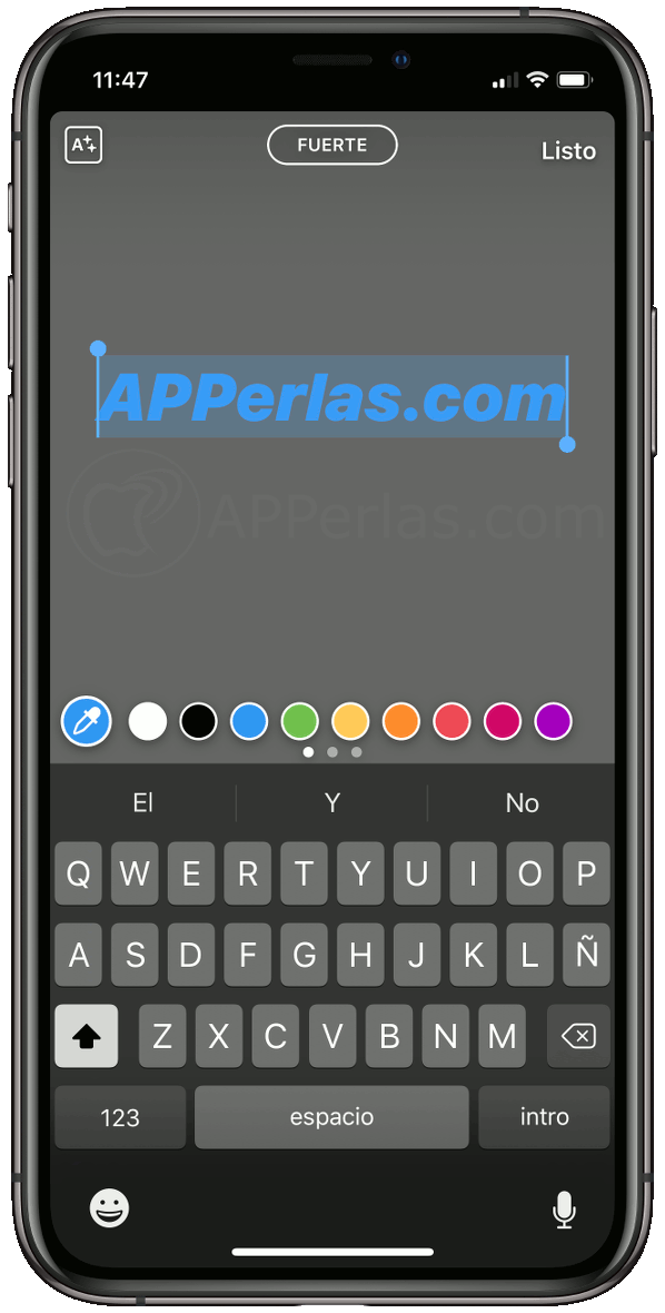 Seleccionar texto Seleccionar texto