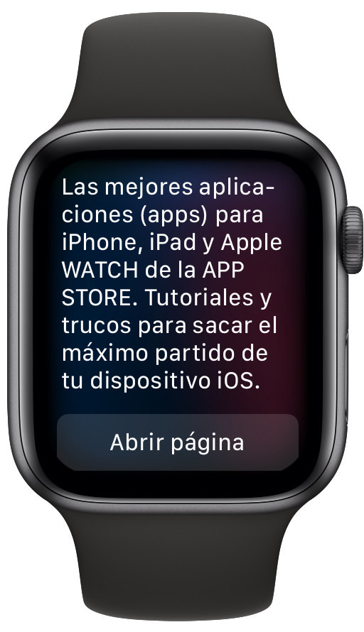 Siri web desde el Apple Watch 1