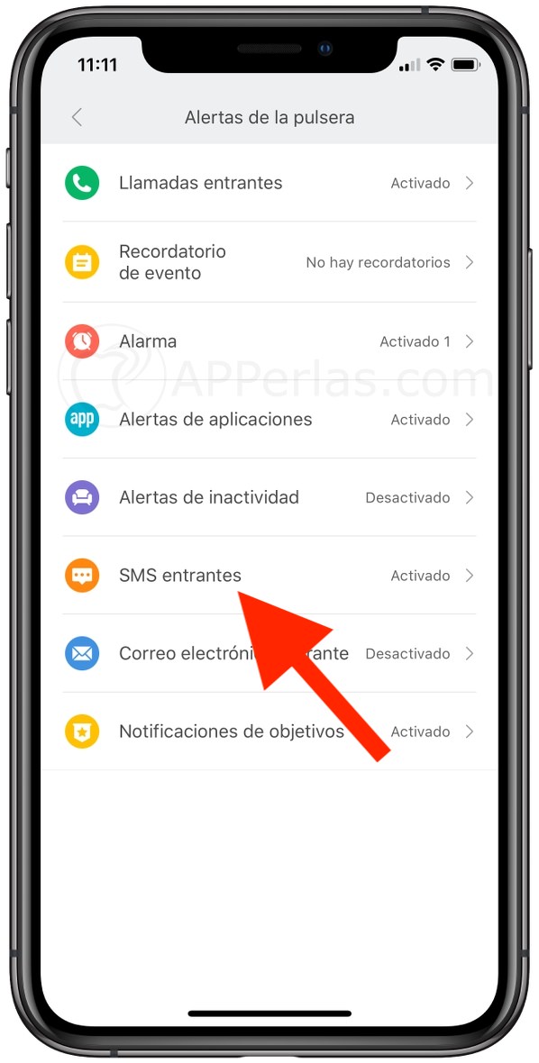 Notificaciones de SMS Notificaciones de SMS