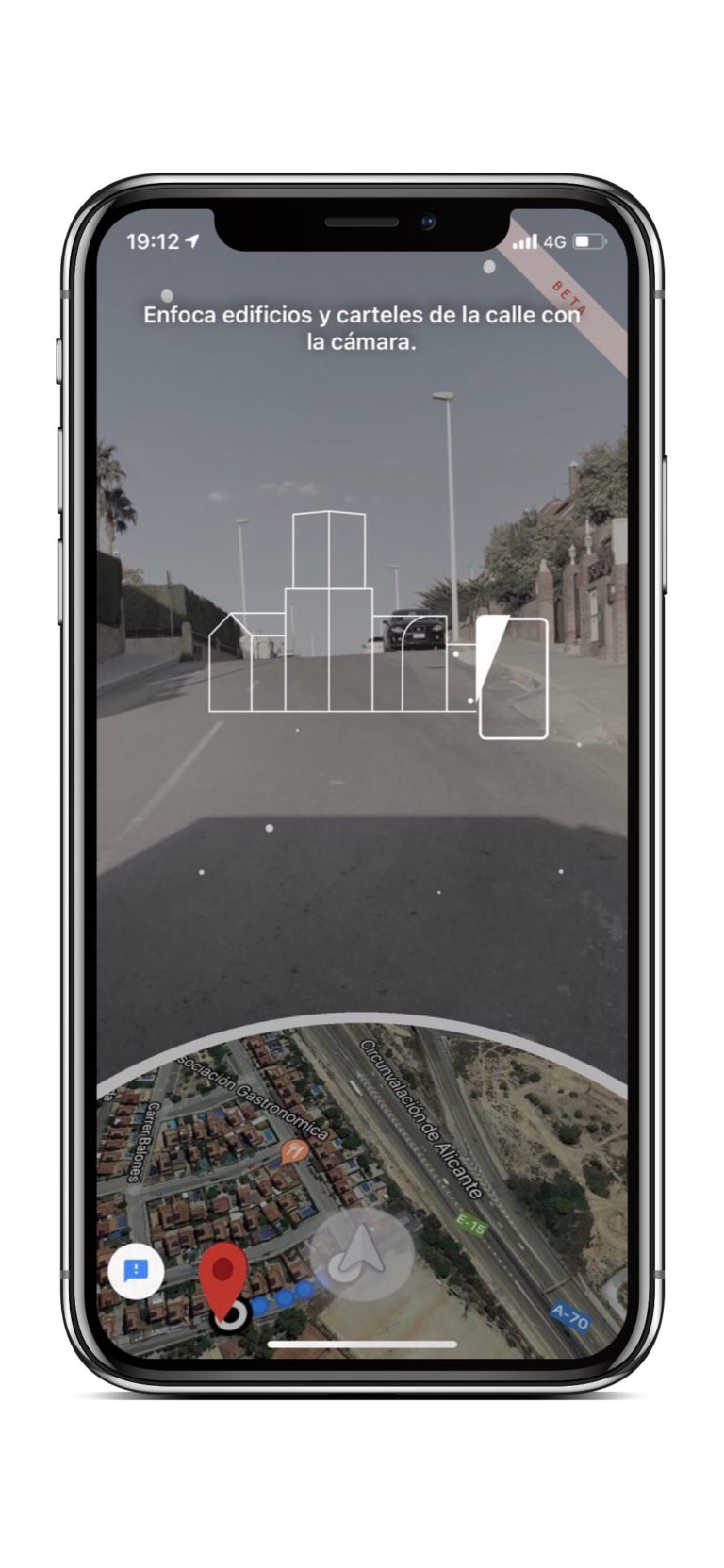 Live View, la función de Google Maps que usa la realidad aumentada