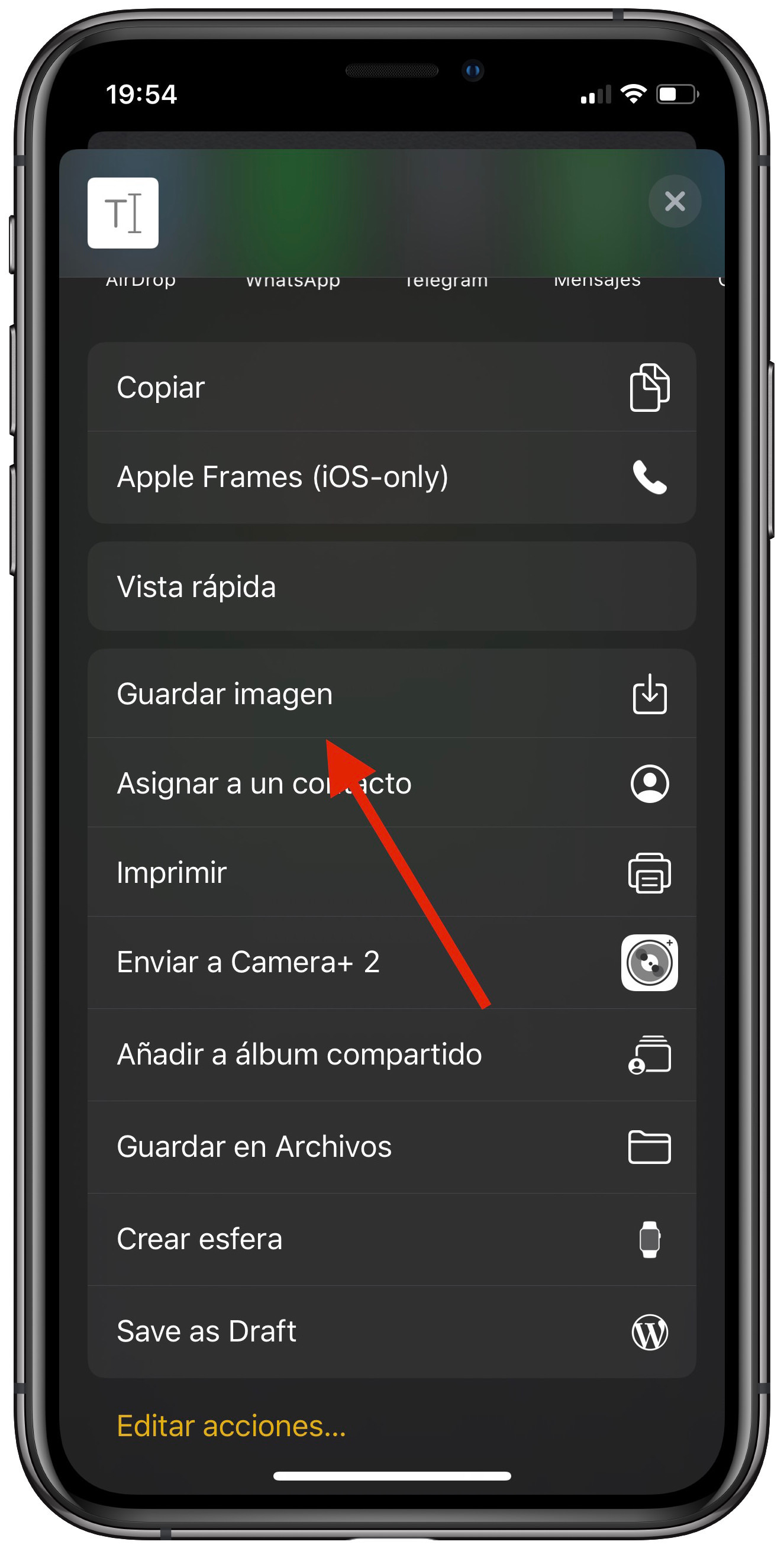 guardar Memoji como foto de perfil 3