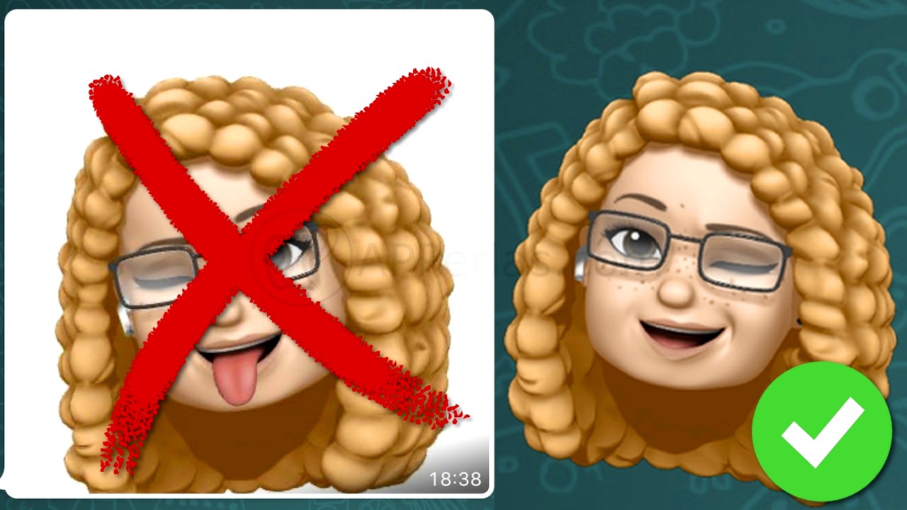 Animojis y memojis por WhatsApp sin fondo blanco Animojis y memojis por WhatsApp sin fondo blanco
