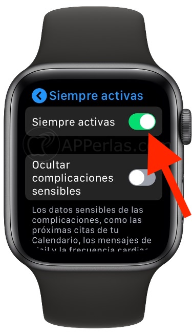 Desactiva la pantalla siempre encendida Desactiva la pantalla siempre encendida