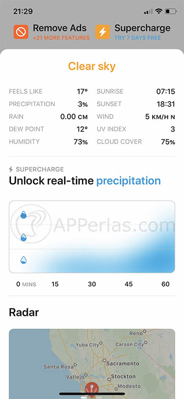 Esta es una buena y precisa app del tiempo para iOS weather line 3 Esta es una buena y precisa app del tiempo para iOS weather line 3