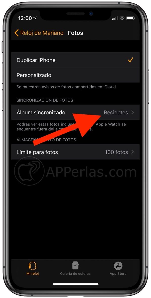 Sincroniza con el Apple Watch el álbum que quieras del iPhone Sincroniza con el Apple Watch el álbum que quieras del iPhone