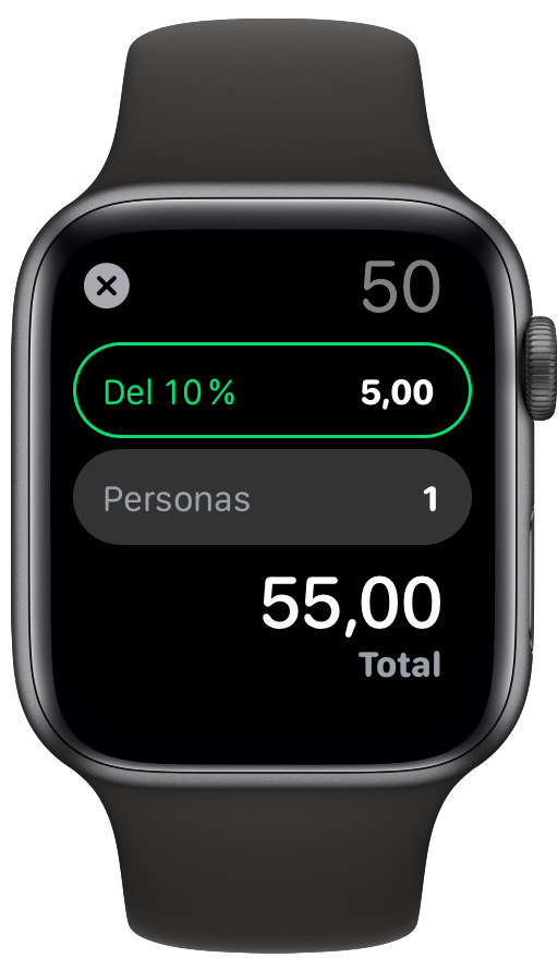 calcular propina en la calculadora 2