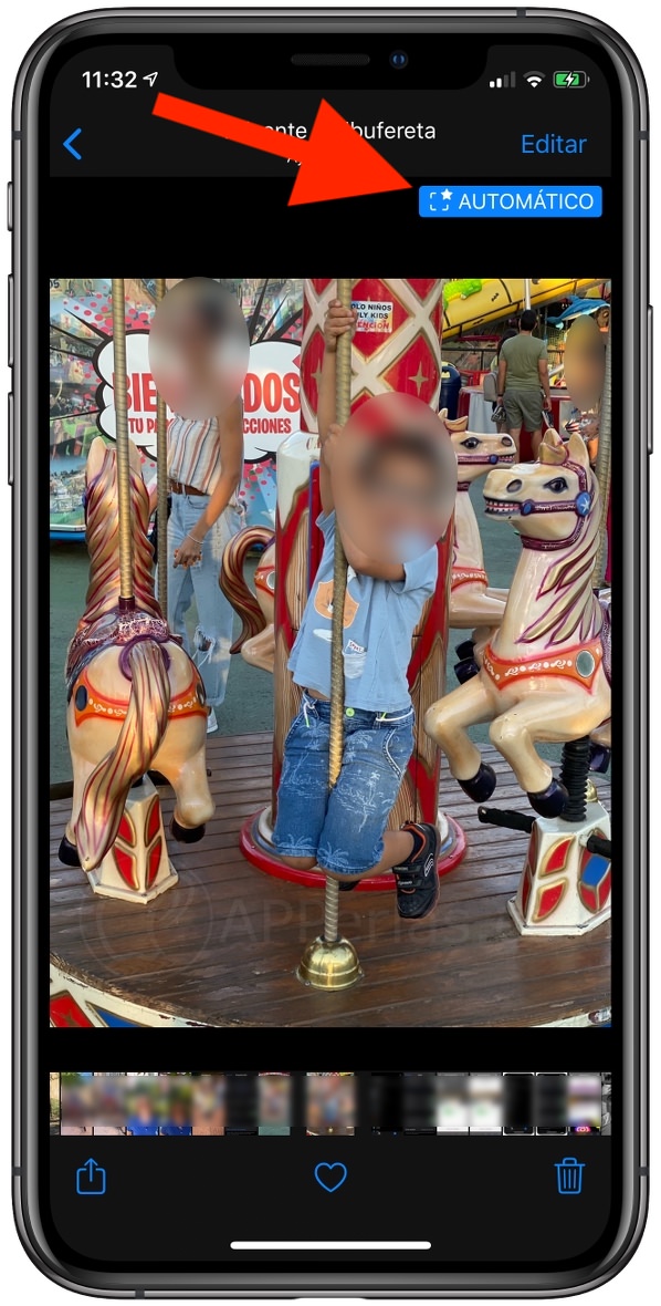 Captura de marco de foto en automático Captura de marco de foto en automático