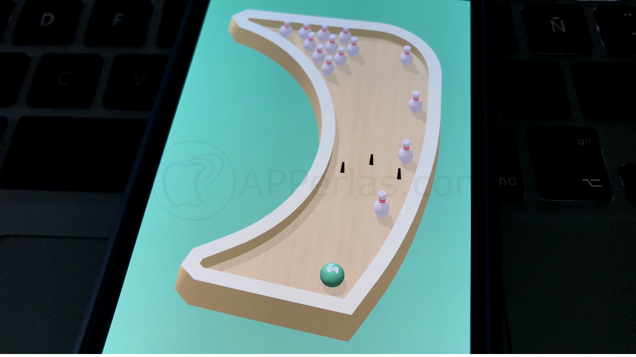Divertido juego de bolos para iPhone Divertido juego de bolos para iPhone