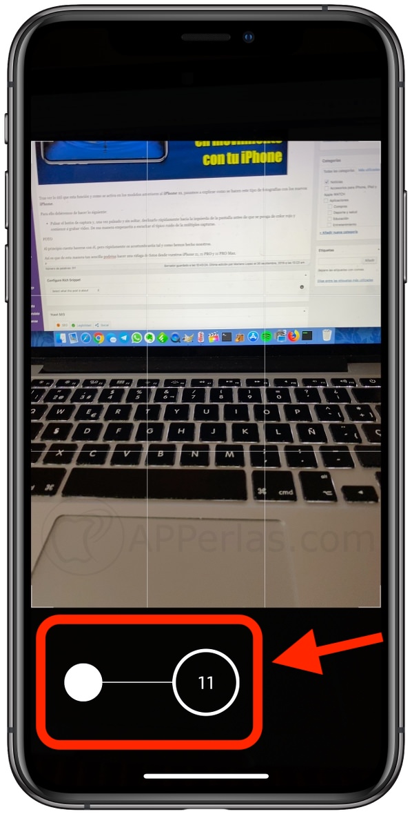 Ráfaga de fotos en iPhone 11 y 11 PRO Ráfaga de fotos en iPhone 11 y 11 PRO