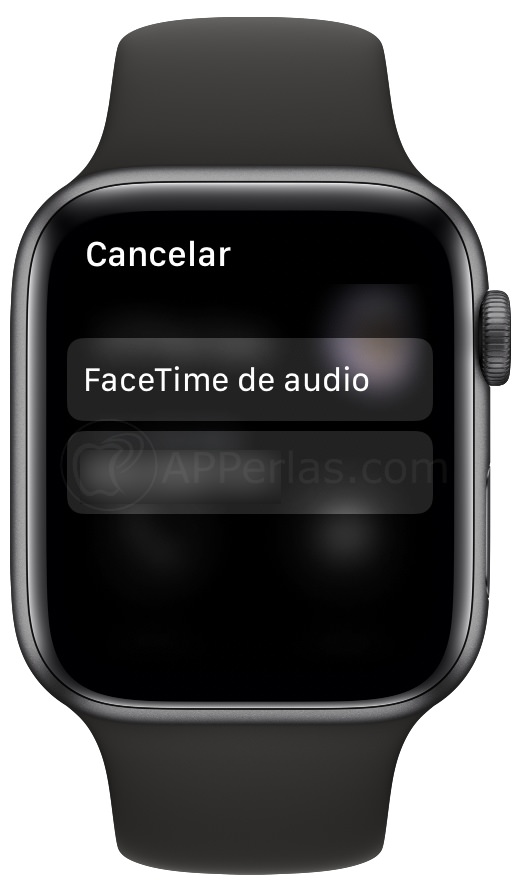 Facetime de audio en el Apple Watch Facetime de audio en el Apple Watch