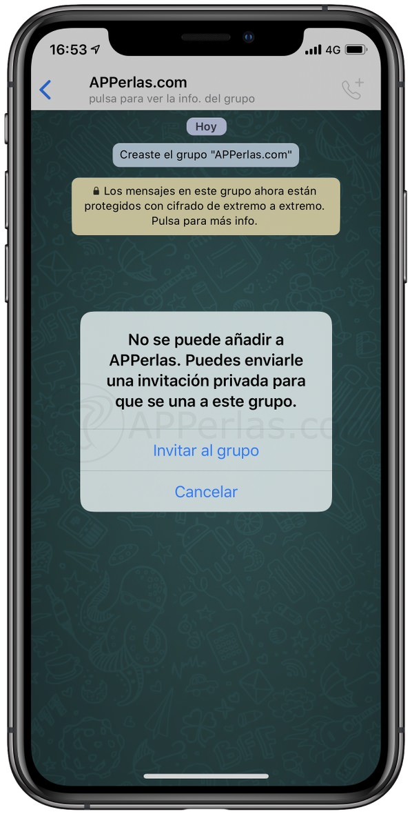 Invitar a un contacto a un grupo de WhatsApp Invitar a un contacto a un grupo de WhatsApp
