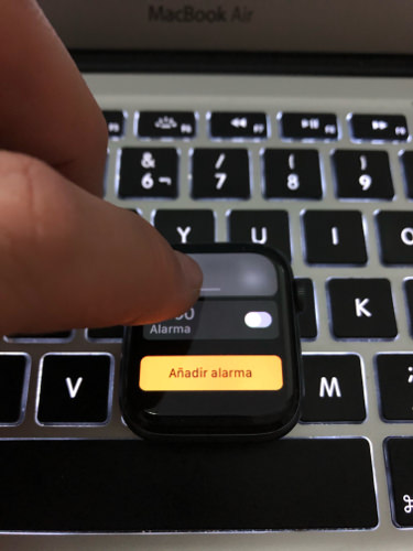deslizar centro de notificaciones del Apple Watch 1