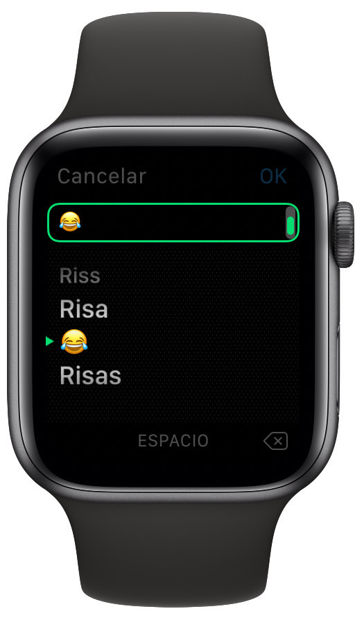 escribir más rápido con el Apple Watch 3