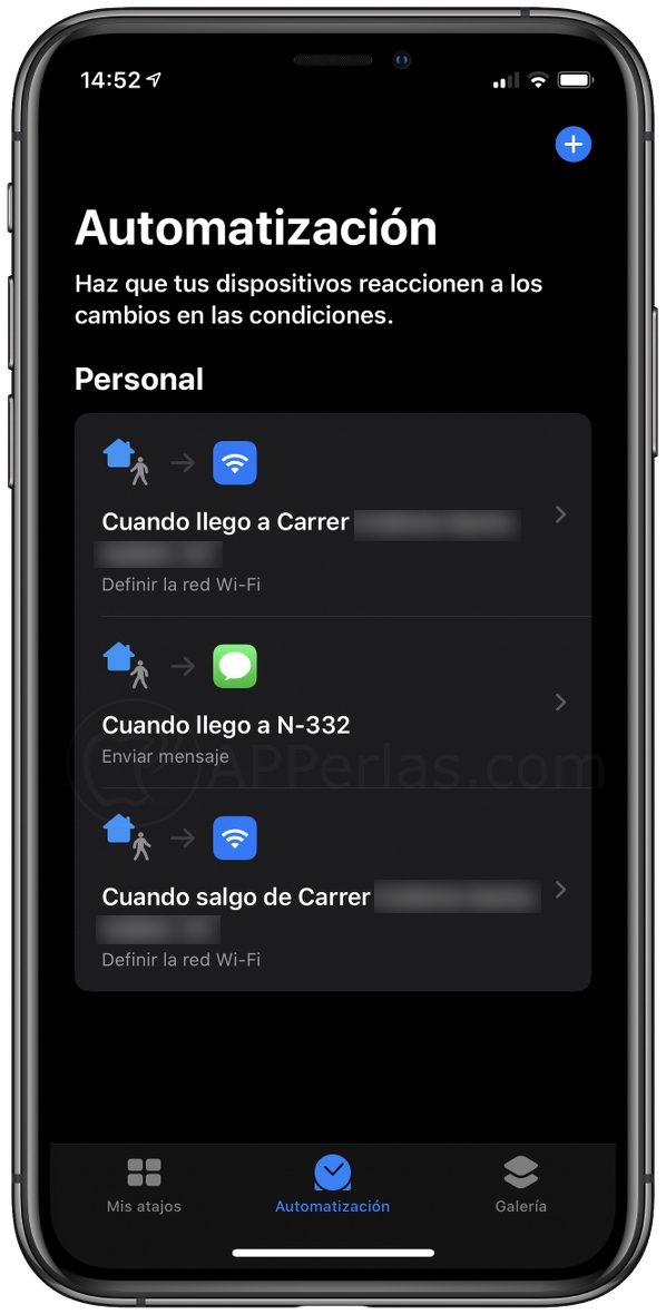 Automatización de Atajos en iOS Automatización de Atajos en iOS