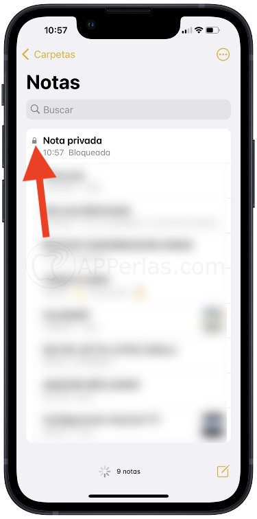 Nota con contraseña Nota con contraseña