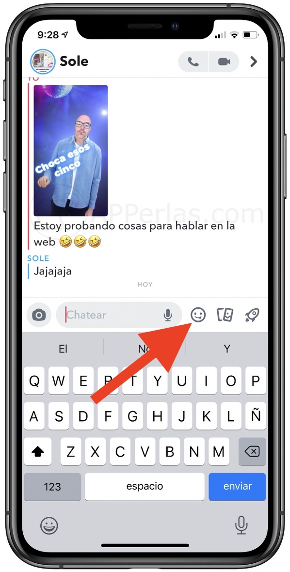 Acceder a los cameos en Snapchat Acceder a los cameos en Snapchat