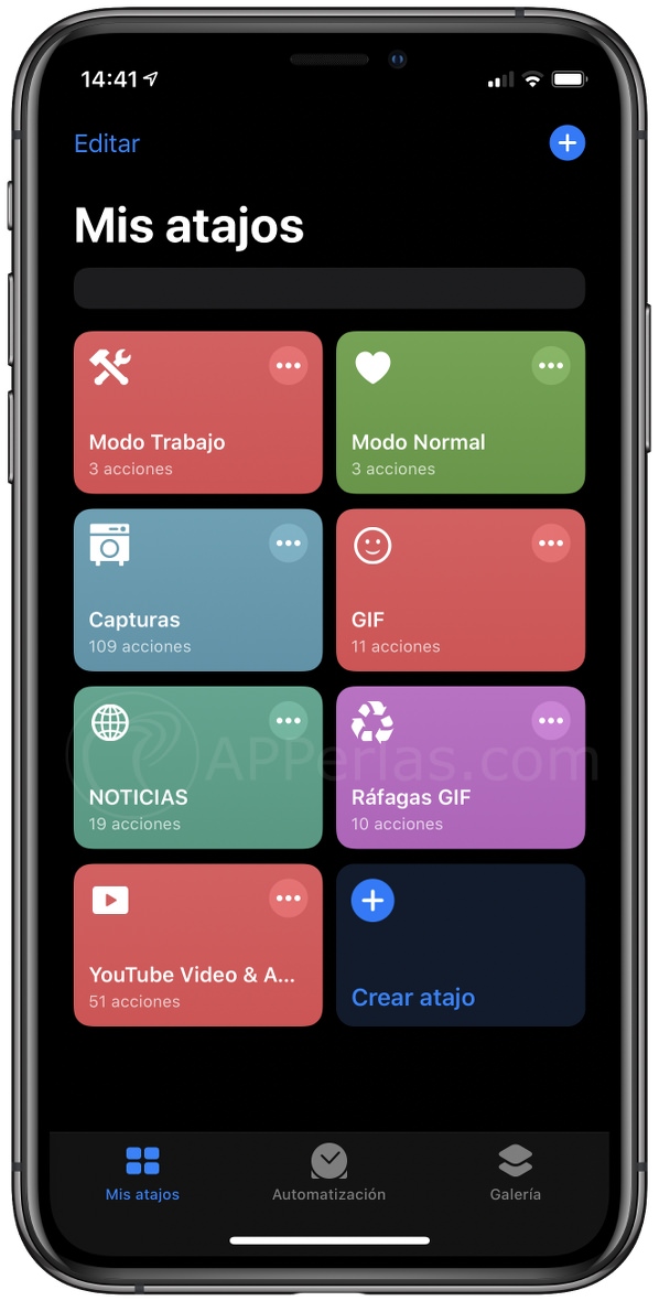 Mis Atajos de iOS Mis Atajos de iOS