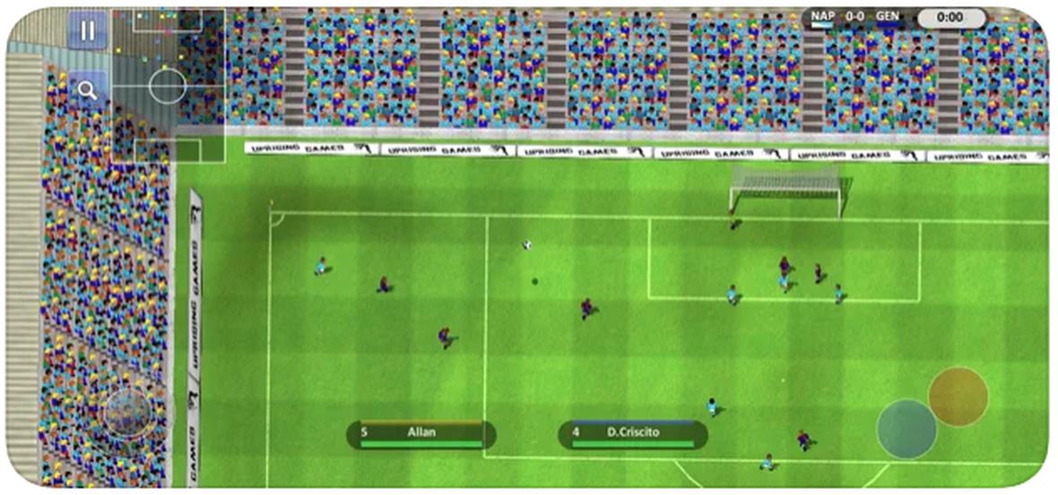 Juego para iPhone que recuerda al Sensible Soccer Juego para iPhone que recuerda al Sensible Soccer